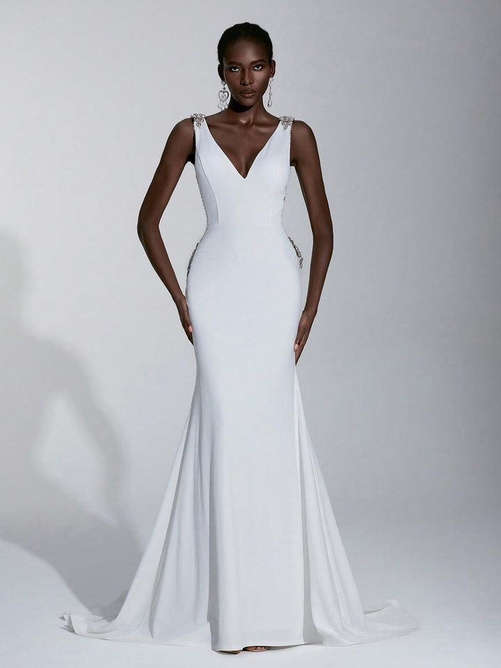 Rochie de mireasă SHEIN, alb