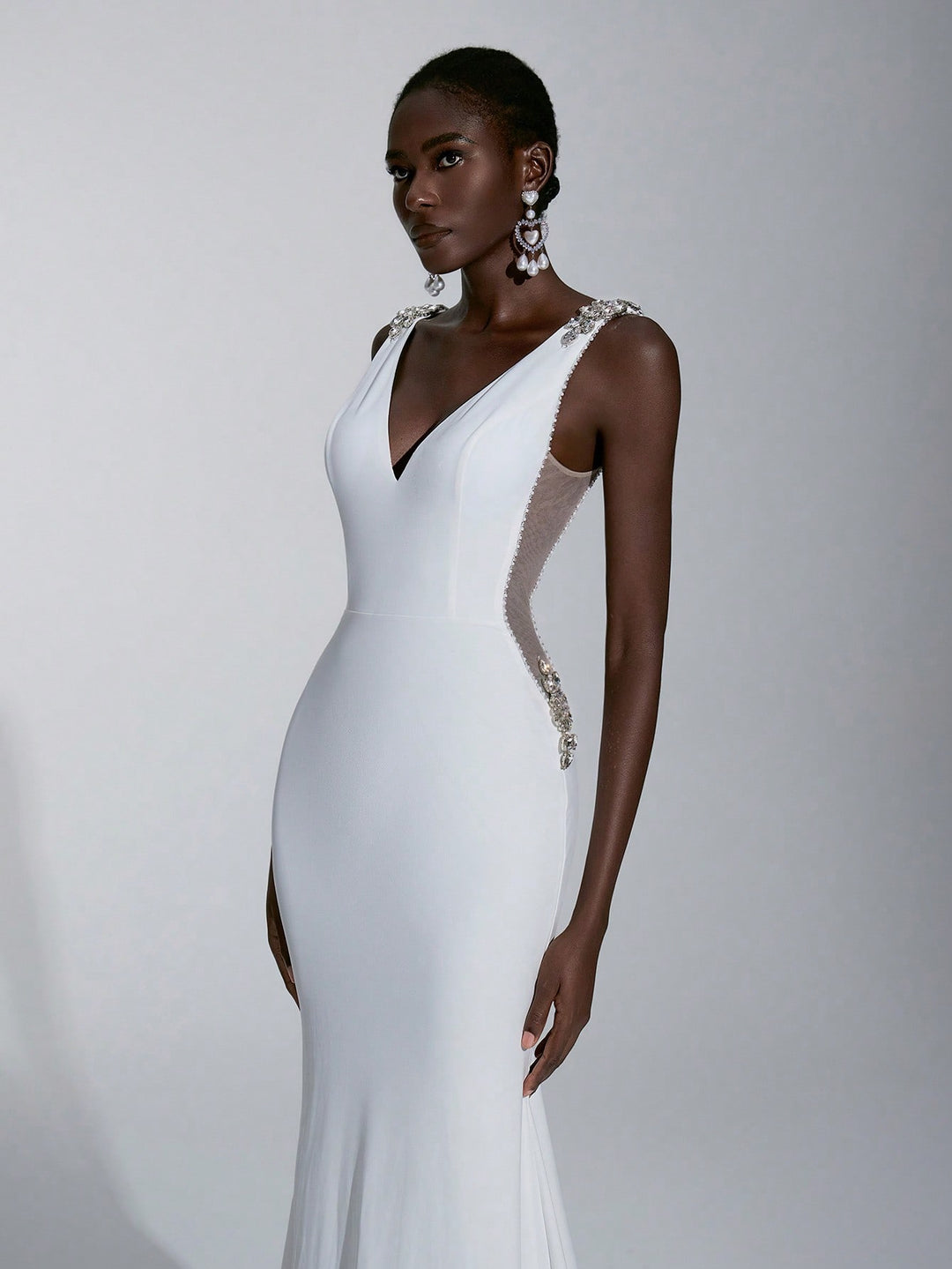 Rochie de mireasă SHEIN, alb