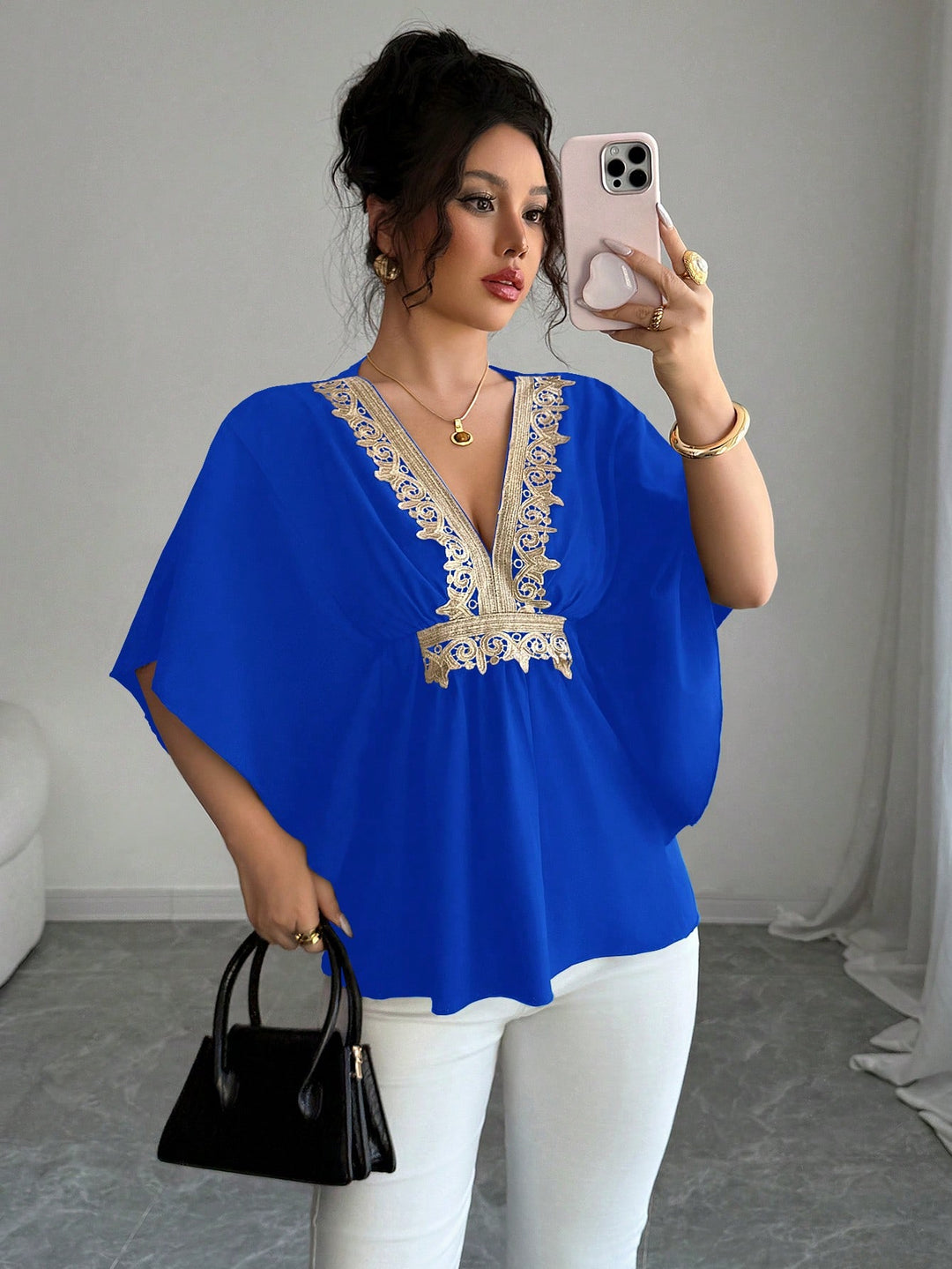 Bluza SHEIN, albastru