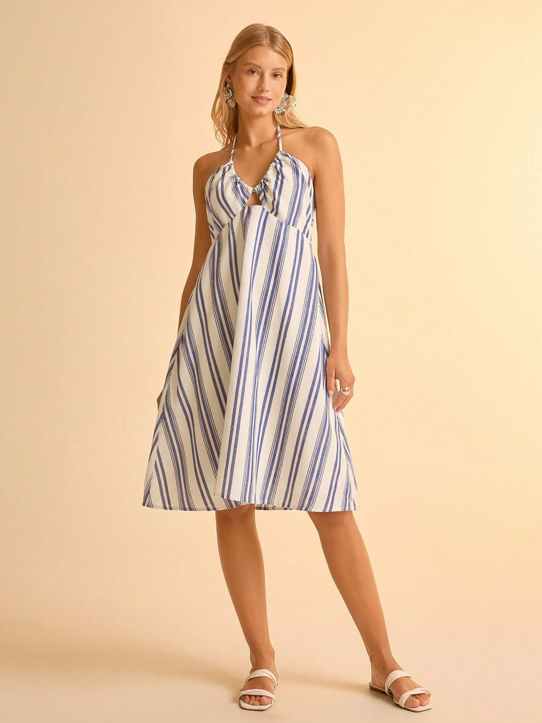Rochie midi SHEIN, mix culori