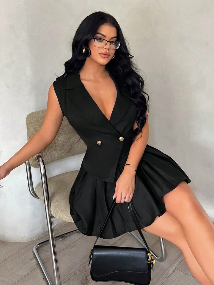 Costum SHEIN, negru
