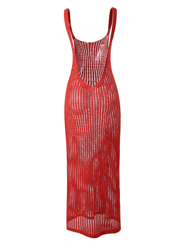 Rochie de plajă SHEIN, roșu