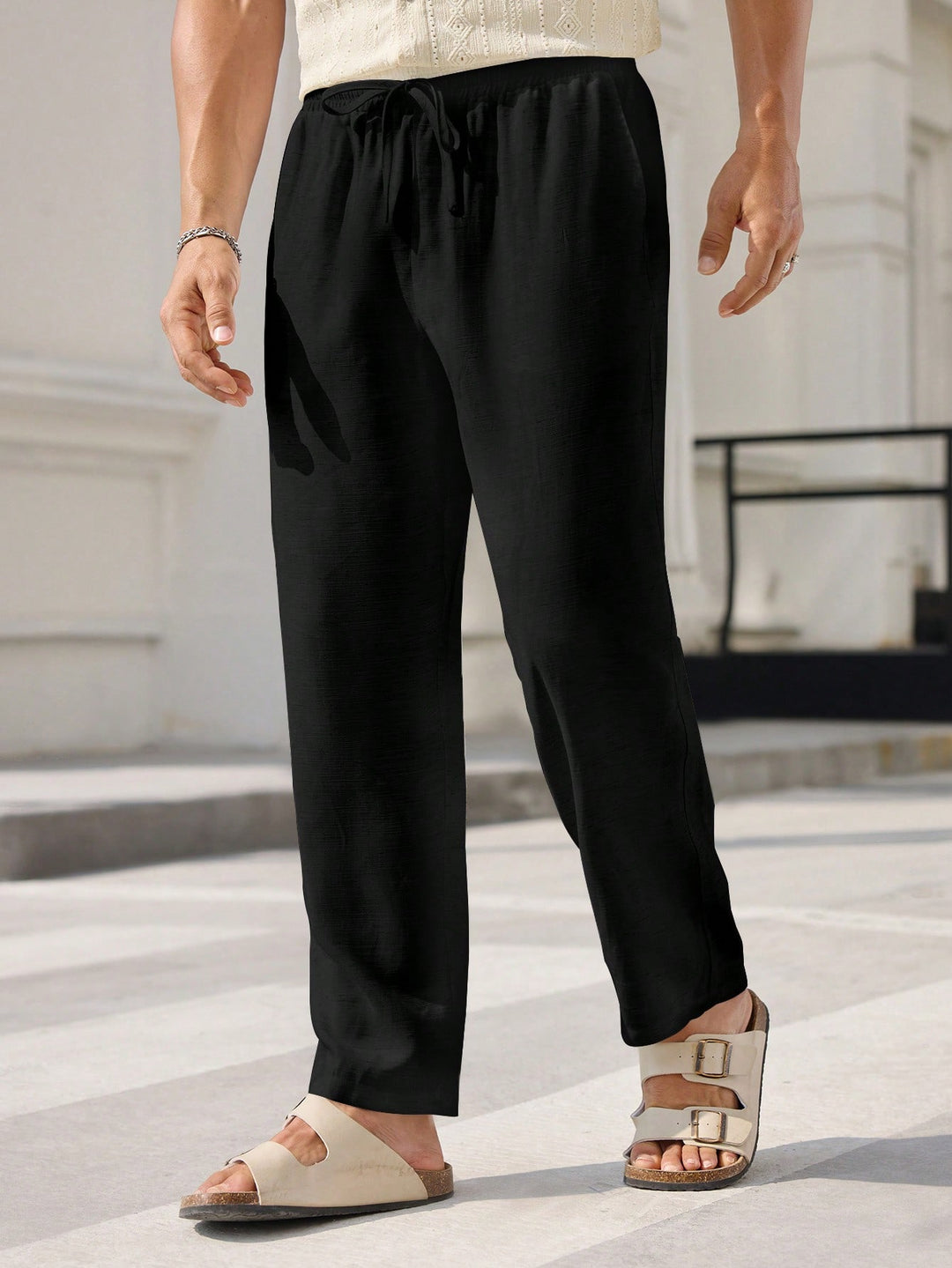 Pantalon SHEIN, negru