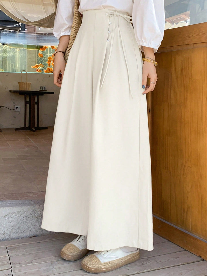 Pantaloni SHEIN, alb