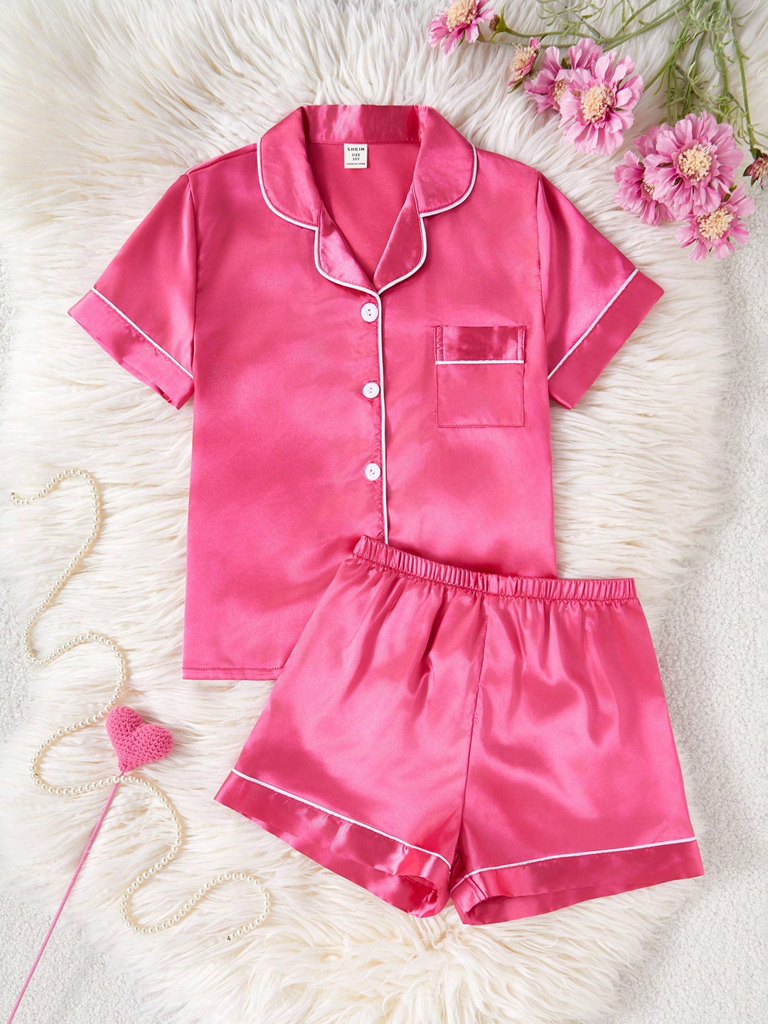 Pijama SHEIN, roz