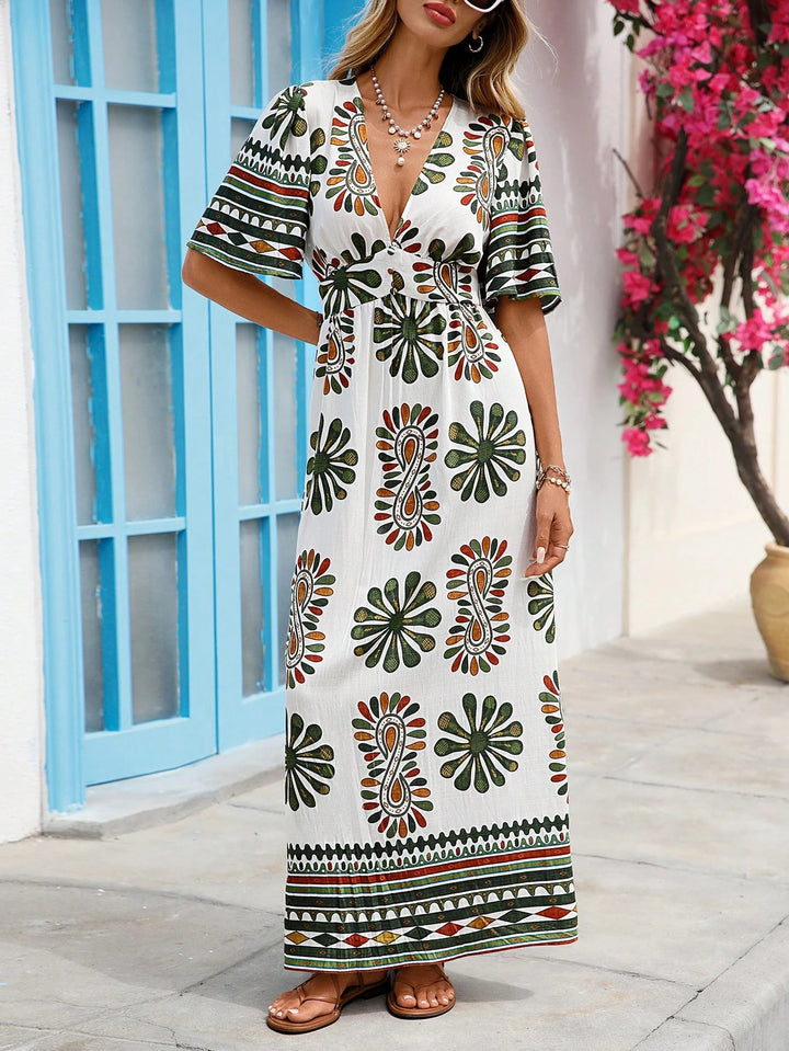 Rochie midi SHEIN, mix culori