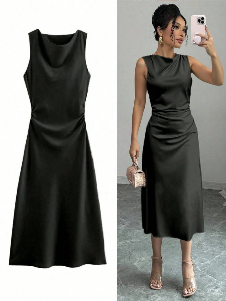 Rochie maxi SHEIN, negru