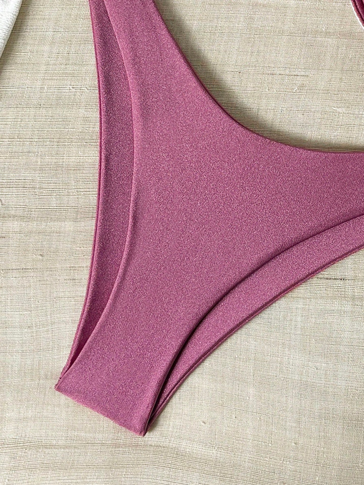 Set bikini SHEIN, roz