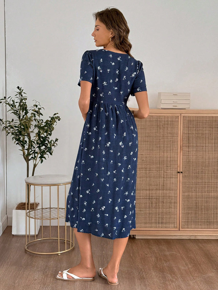 Rochie midi SHEIN, mix culori