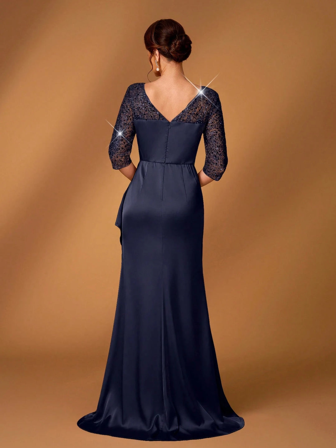 SHEIN maxi ruha, kék