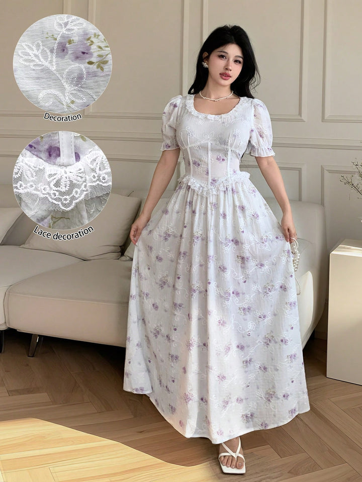 Rochie maxi SHEIN, mix culori
