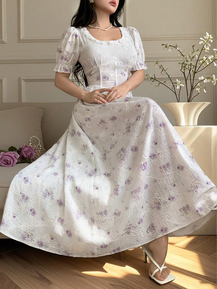 Rochie maxi SHEIN, mix culori