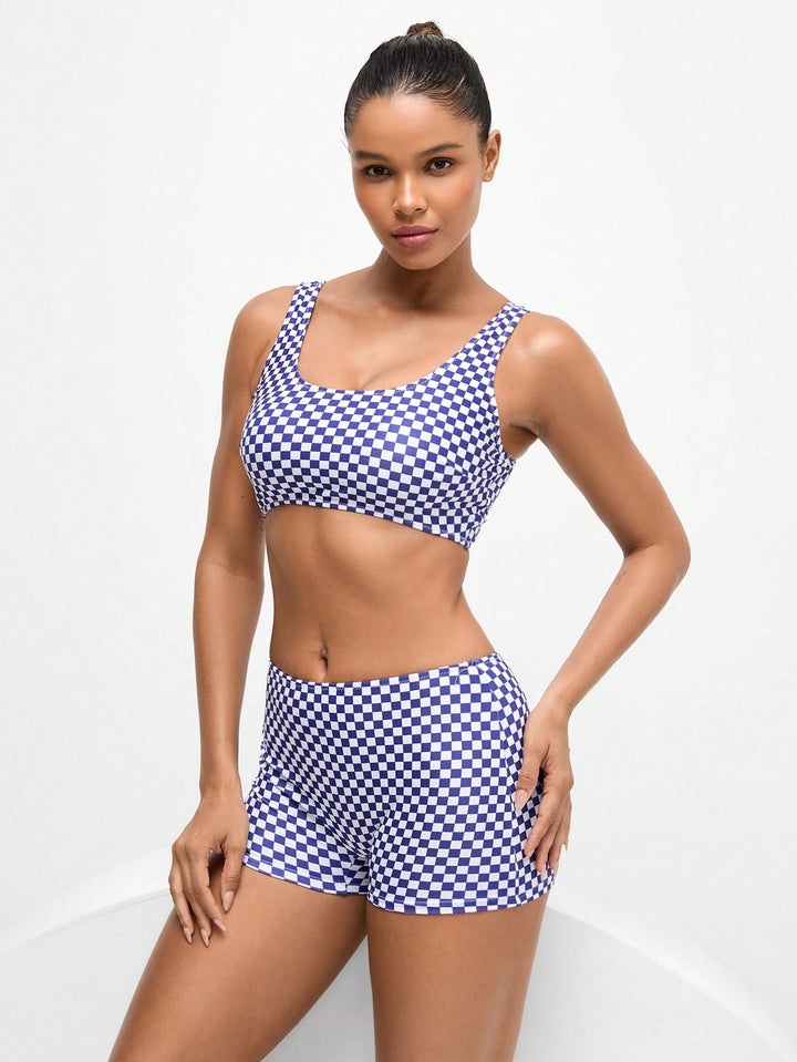Costum de baie SHEIN, mix culori