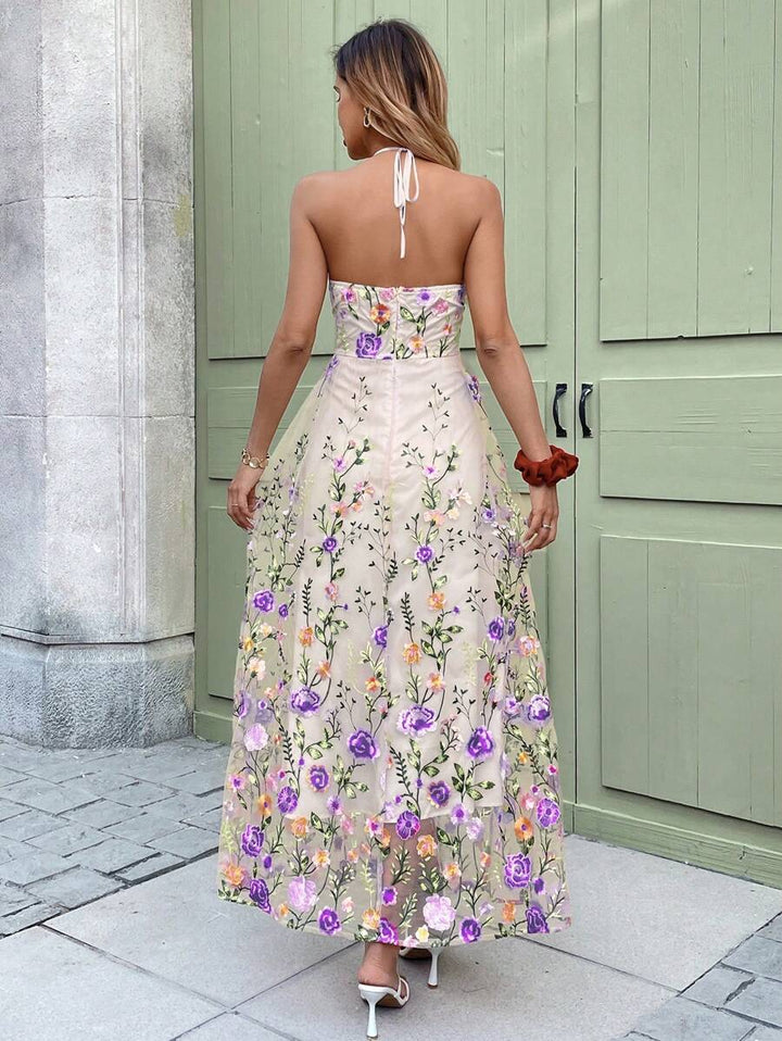 Rochie maxi SHEIN, mix culori