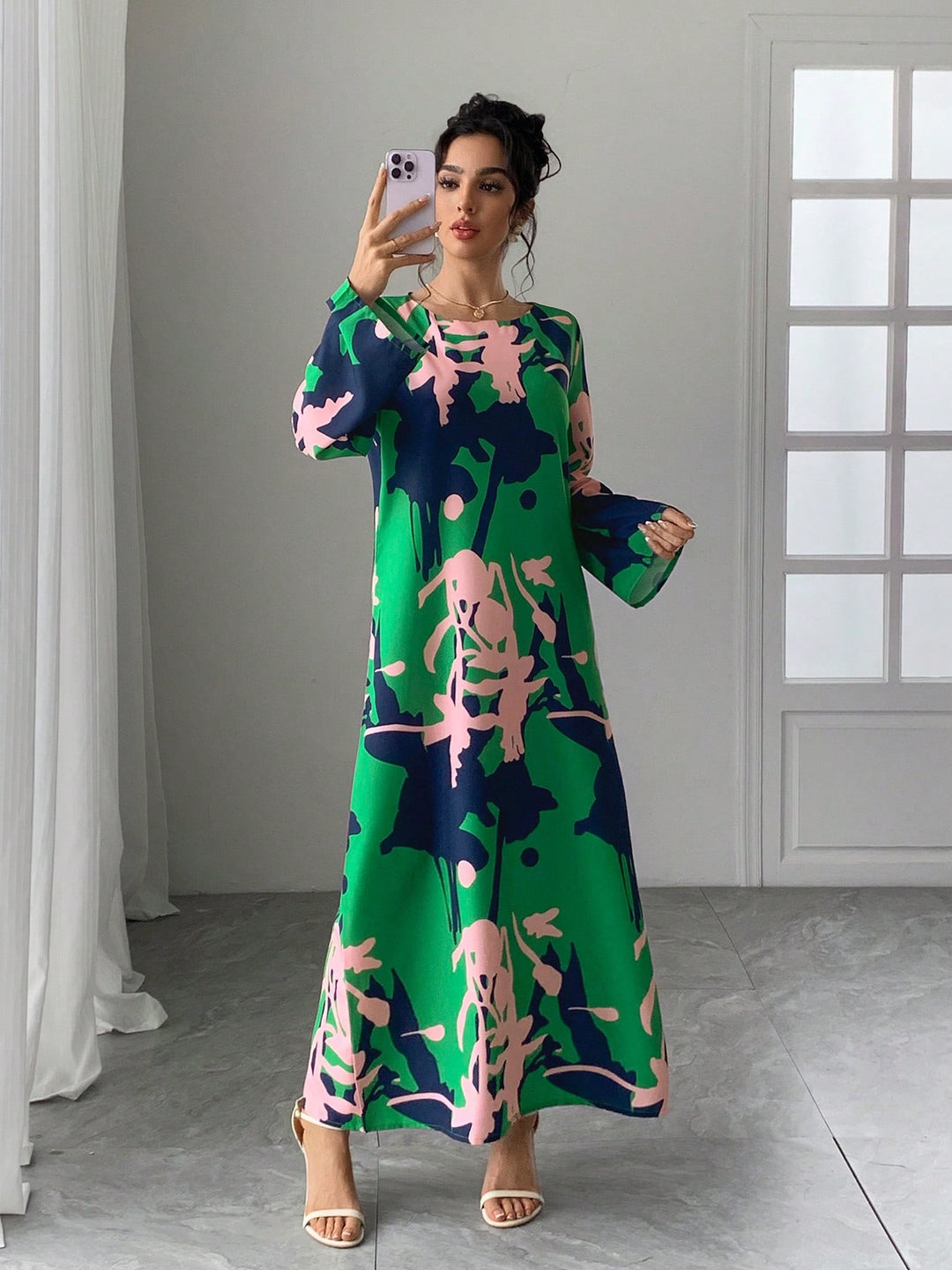 Rochie SHEIN, verde