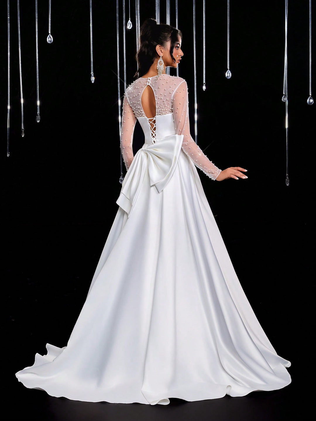 Rochie de mireasă SHEIN, bej