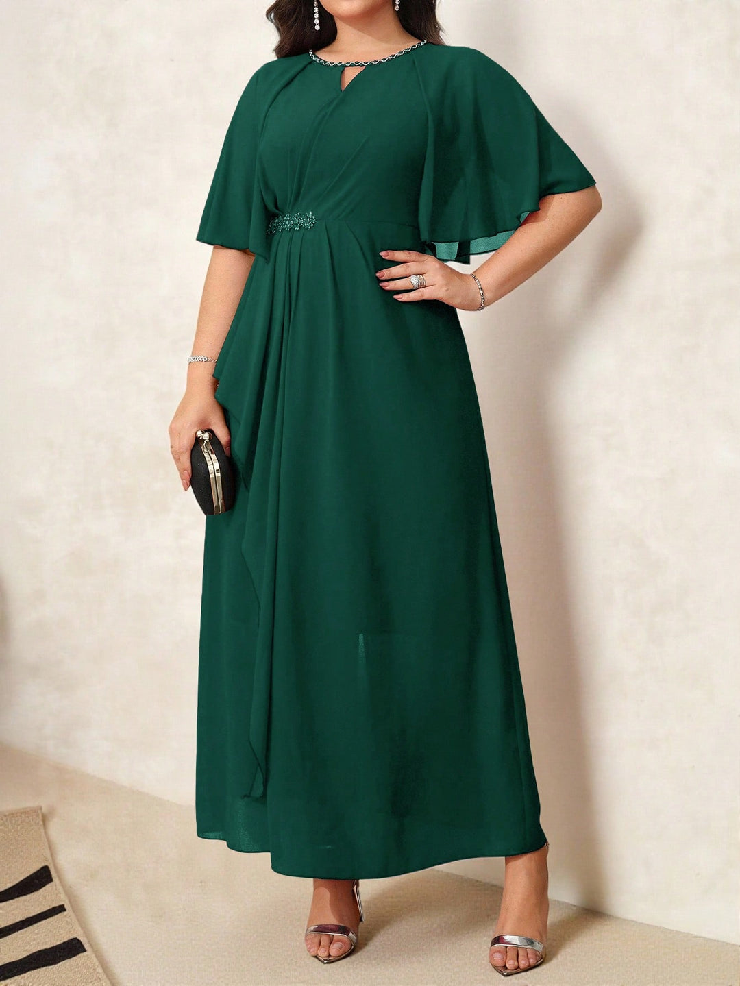 Rochie SHEIN, verde