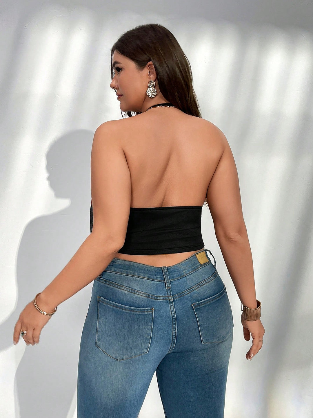 SHEIN atléta, fekete