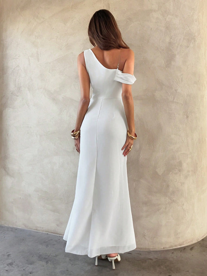 Rochie maxi SHEIN, alb