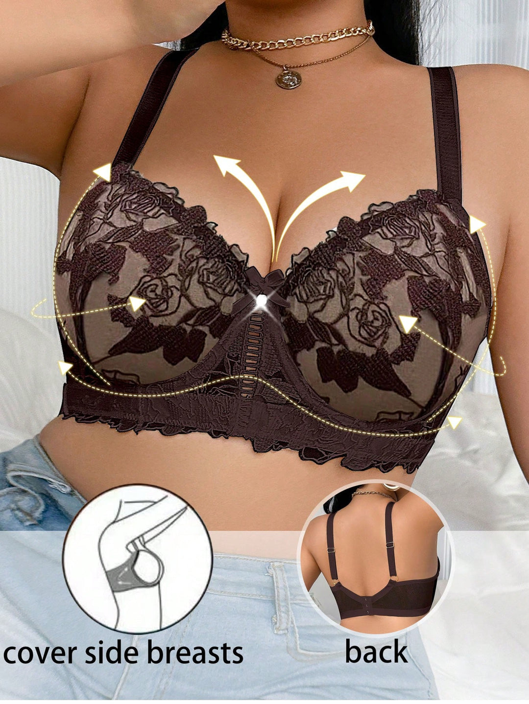 Sutien SHEIN, maro