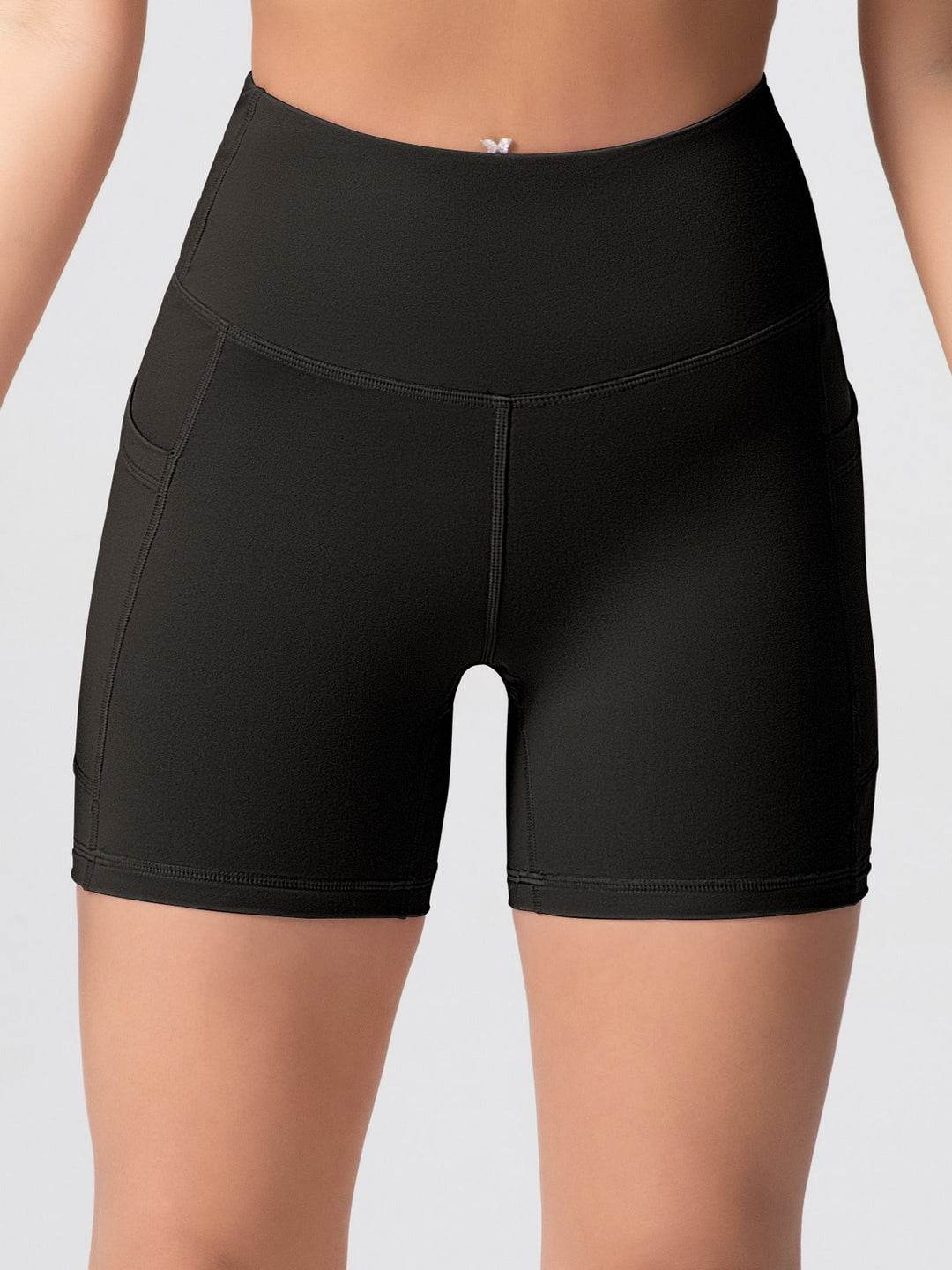 Pantaloni scurți SHEIN, negru