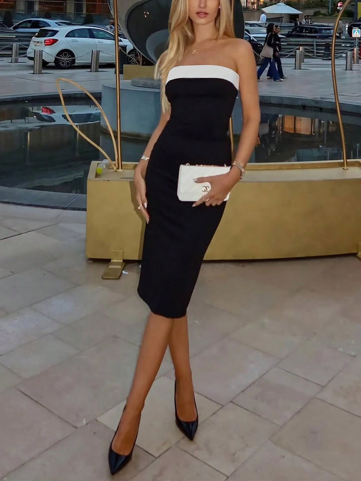 Rochie midi SHEIN, negru