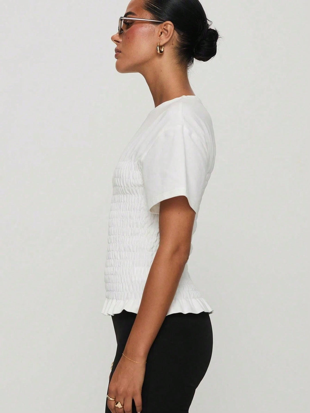 Tricou SHEIN, alb