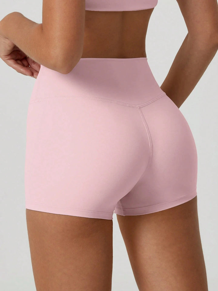 Rövid leggings SHEIN, rózsaszín