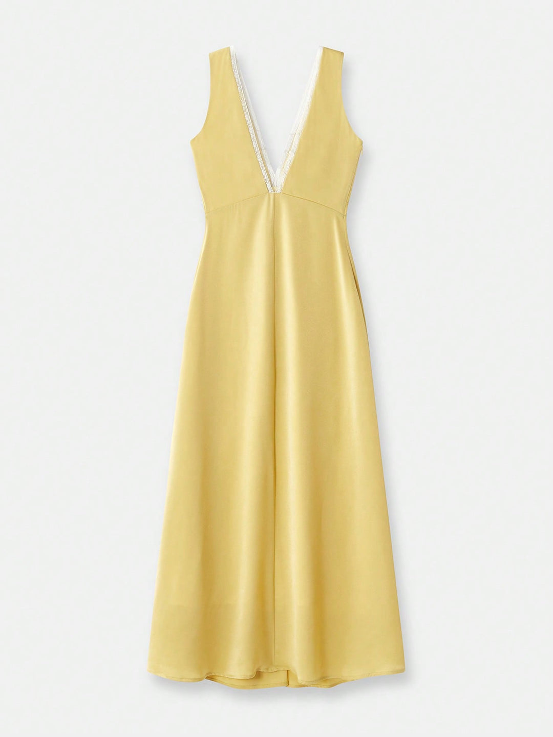 SHEIN maxi ruha, sárga