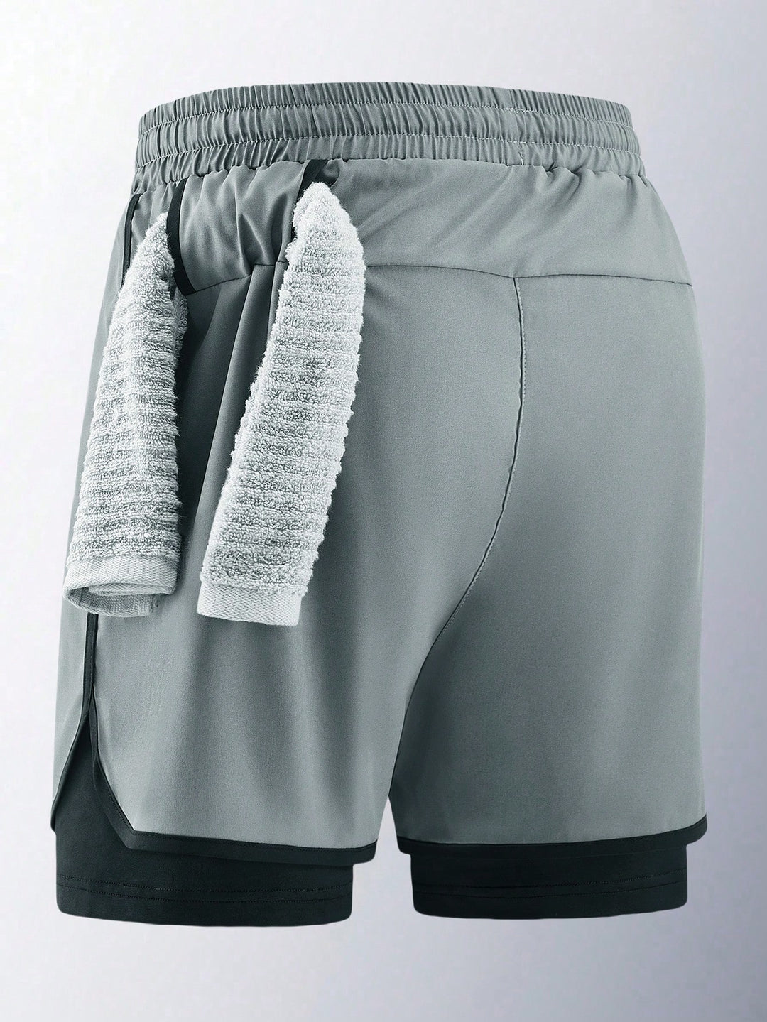 Pantaloni scurți SHEIN, gri