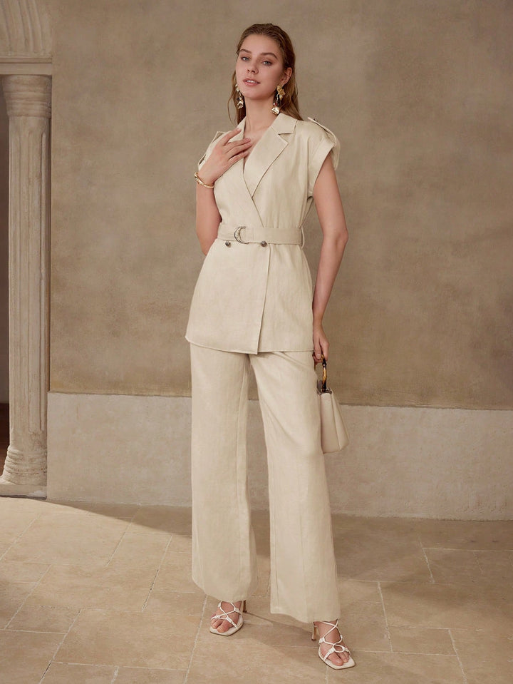 Pantalon SHEIN, bej