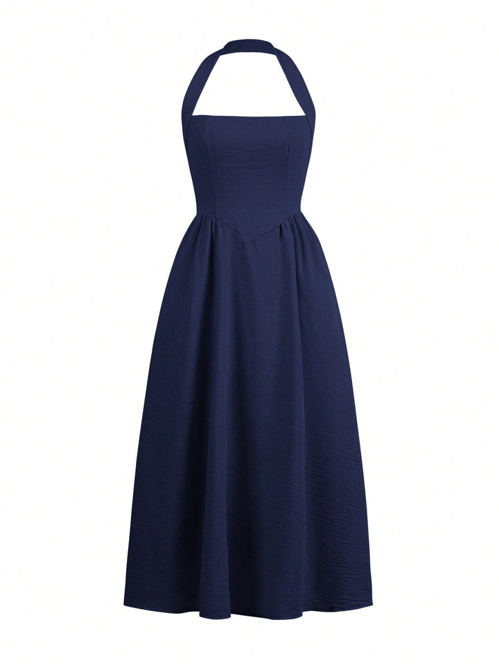 Rochie maxi SHEIN, albastru