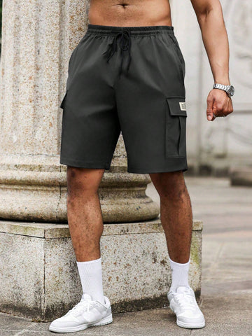 Pantaloni scurți SHEIN, negru