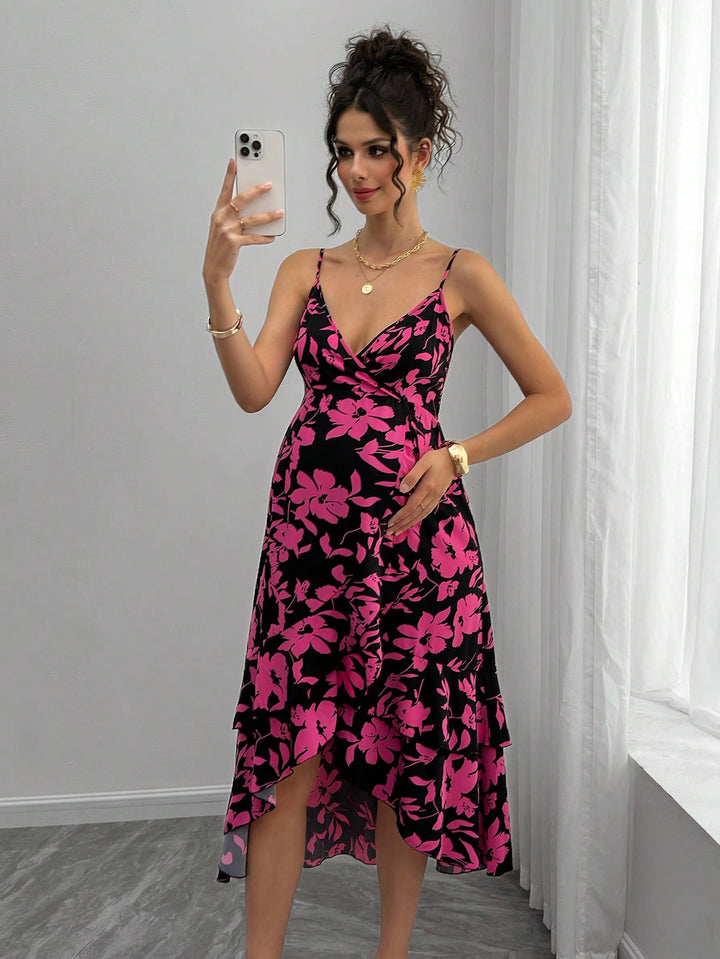 Rochie midi SHEIN, mix culori
