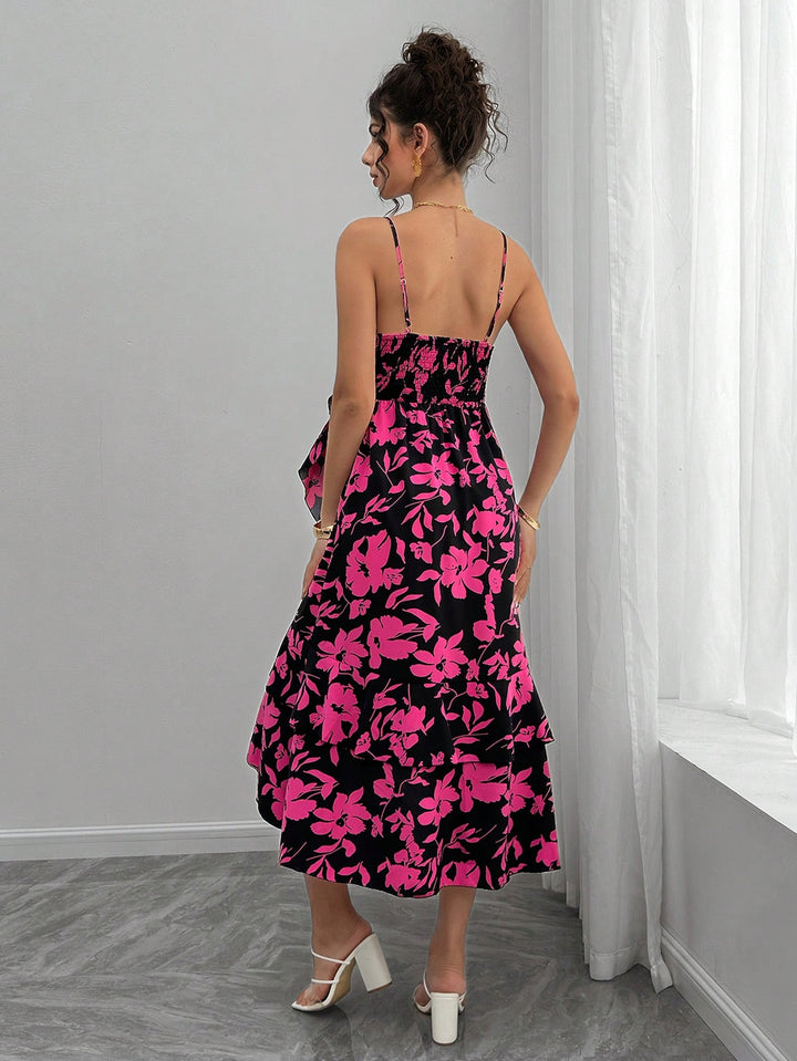 Rochie midi SHEIN, mix culori