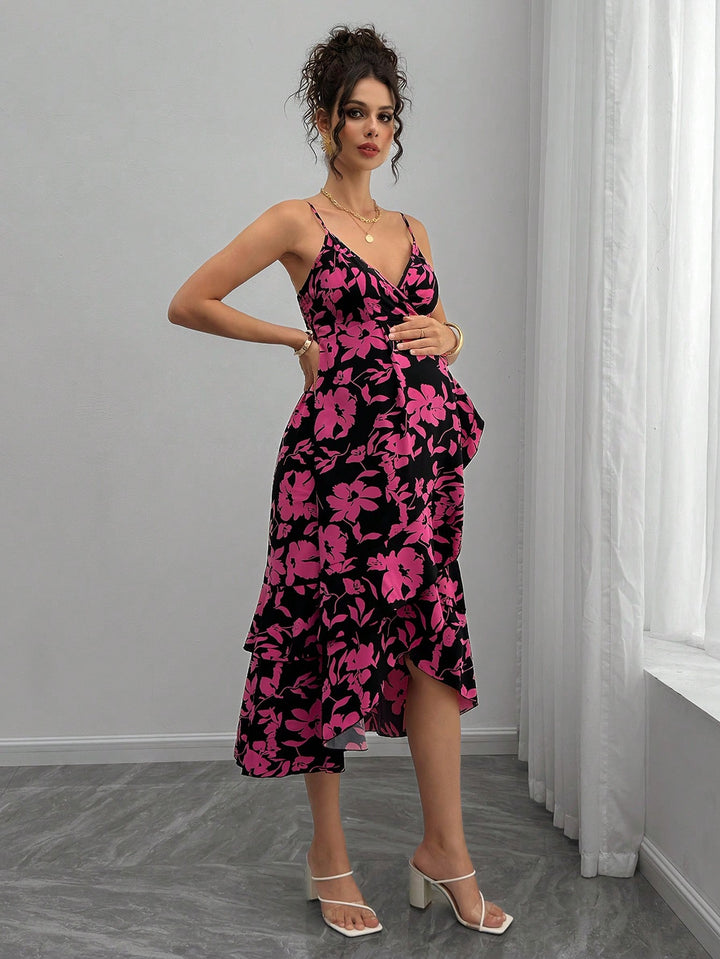 Rochie midi SHEIN, mix culori