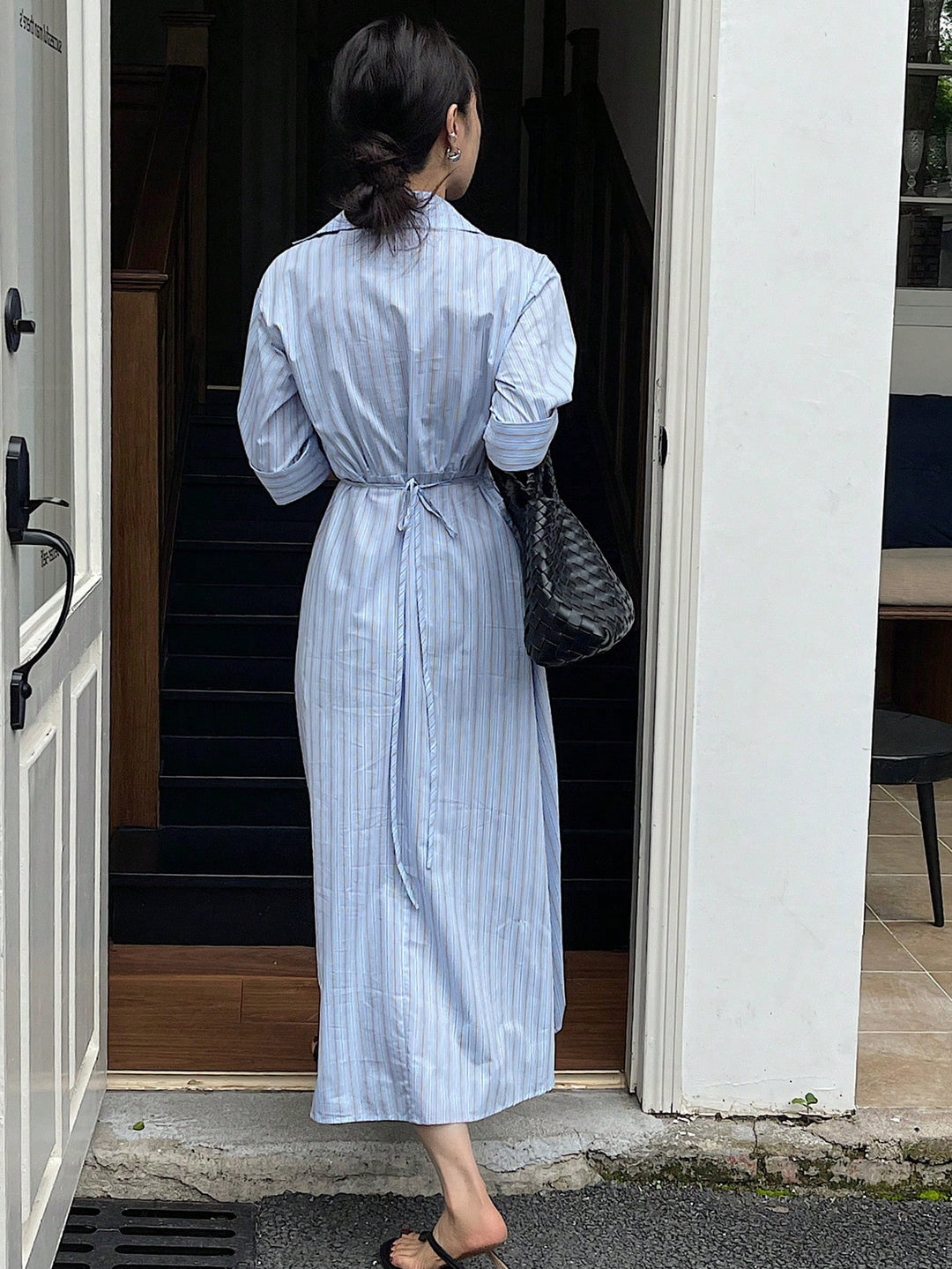 Rochie midi SHEIN, albastru