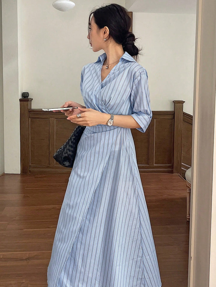 Rochie midi SHEIN, albastru