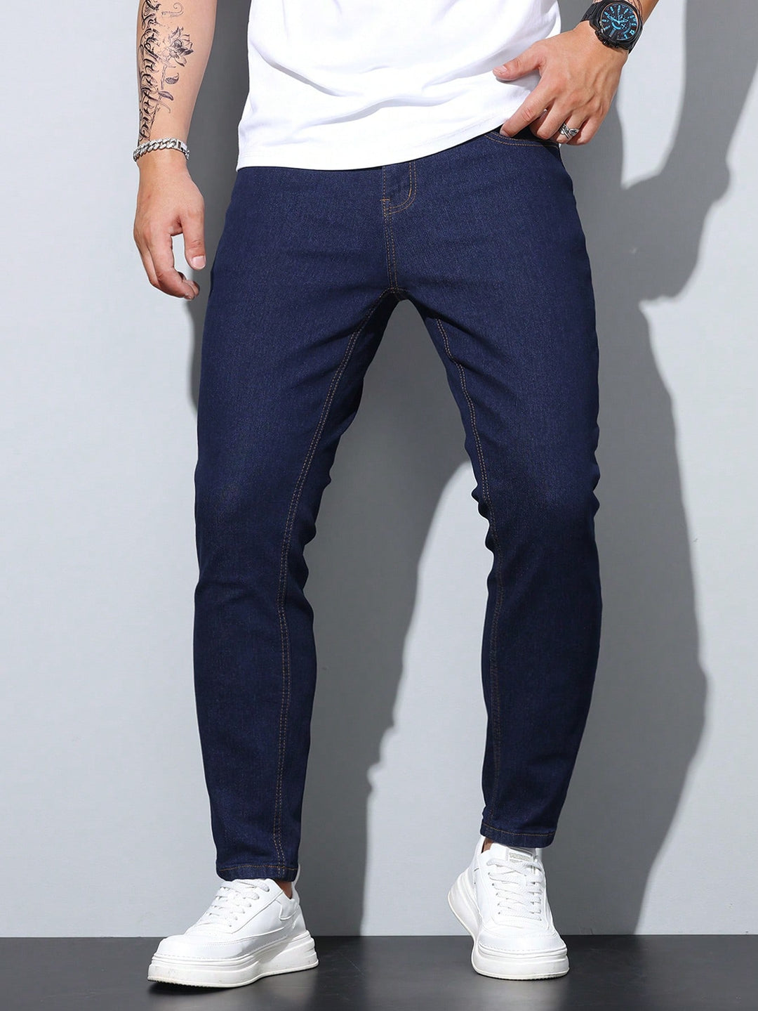 Jeans SHEIN, albastru