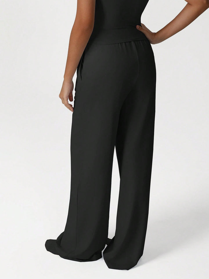 Pantaloni SHEIN, negru