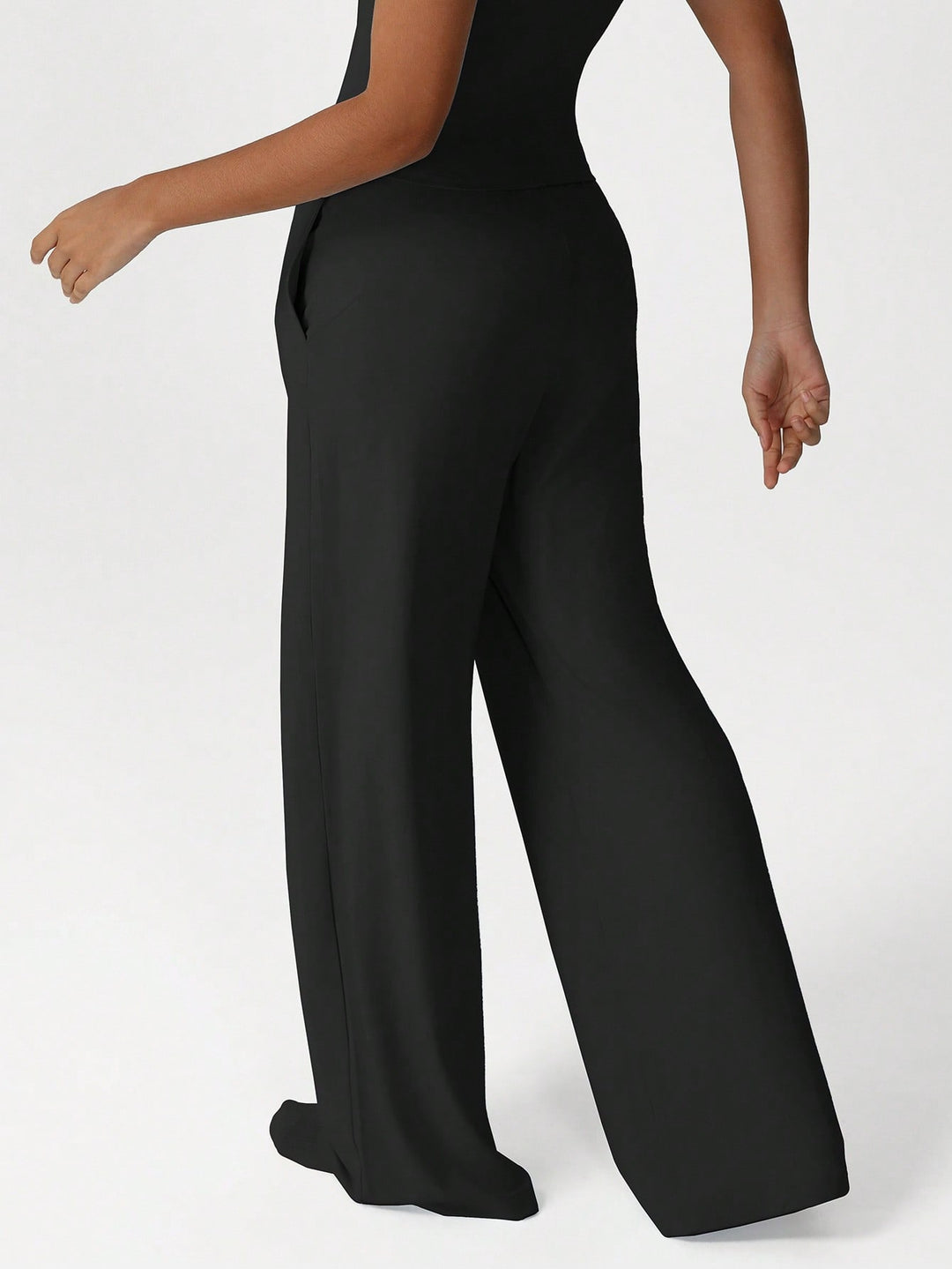 Pantaloni SHEIN, negru