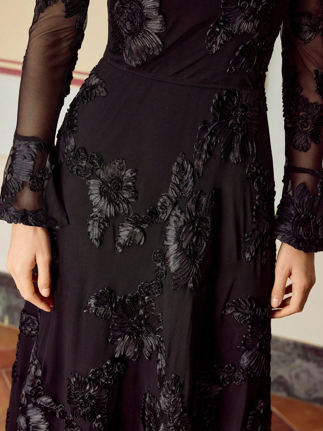 Rochie midi Shein, negru