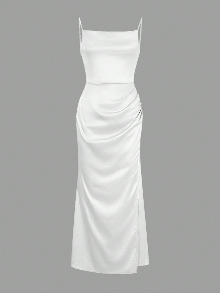 SHEIN maxi ruha, fehér