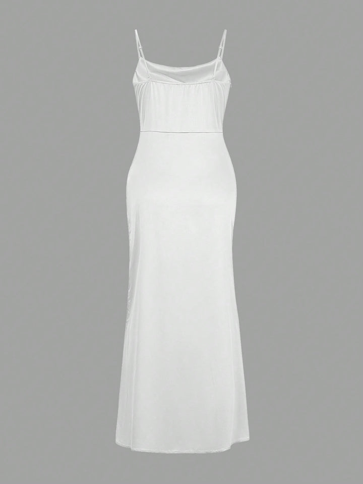 SHEIN maxi ruha, fehér