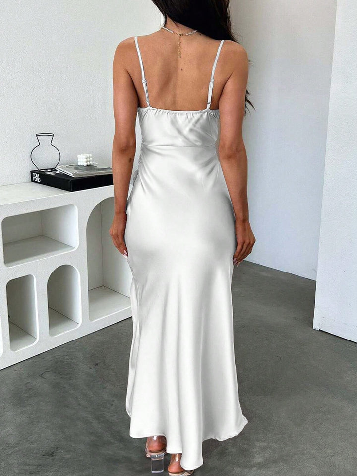 SHEIN maxi ruha, fehér