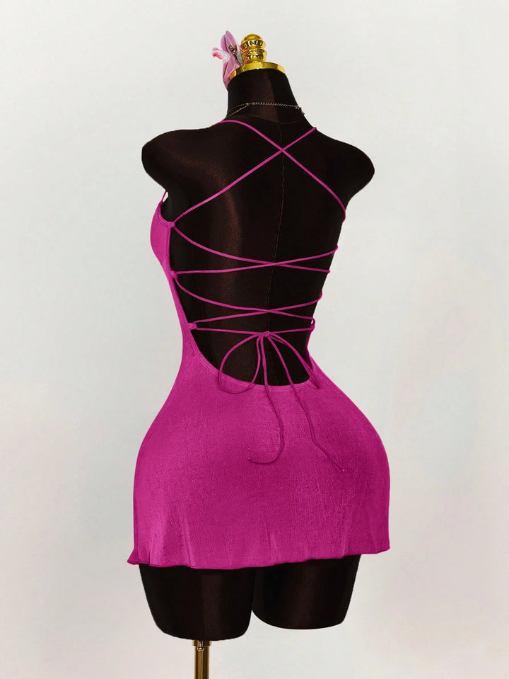 Rochie mini SHEIN, roz