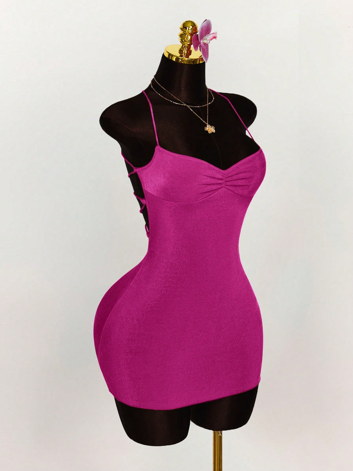Rochie mini SHEIN, roz