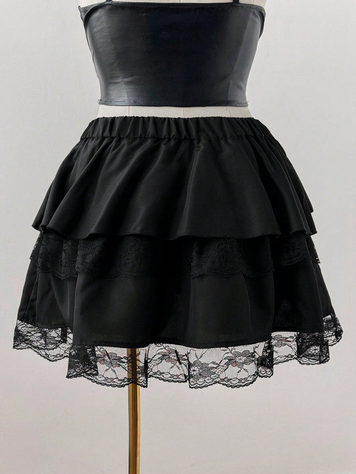 Fustă mini SHEIN, negru
