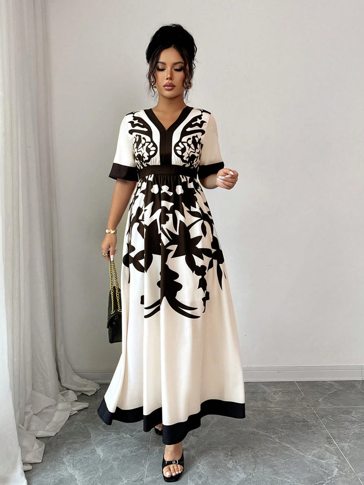 Rochie midi SHEIN, bej