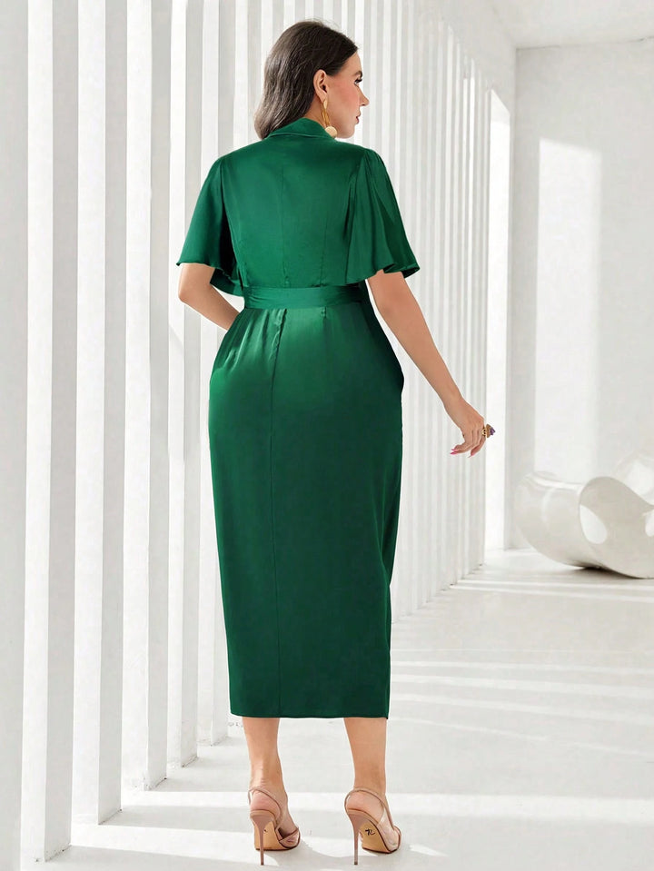 Rochie maxi SHEIN, verde
